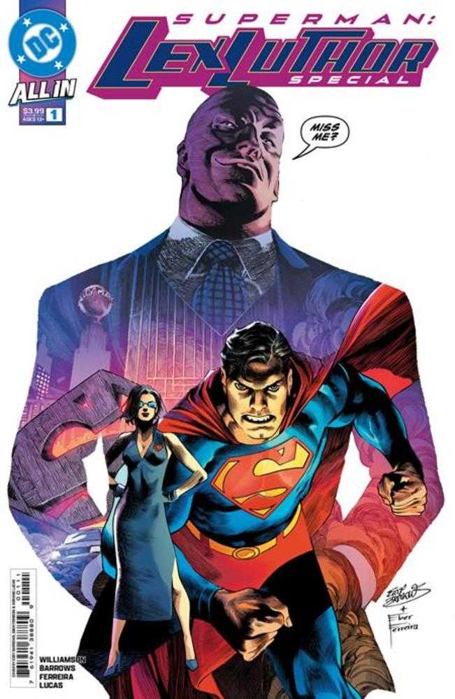 Superman Lex Luthor Special #1 (One Shot) Cover A Eddy Barrows & Eber Ferreira - Walt's Comic Shop