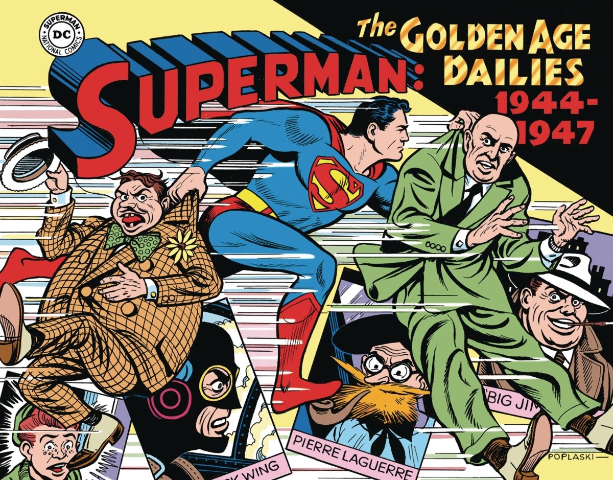 Superman The Golden Age Newspaper Dailies HC 1944-1947 - Walt's Comic Shop