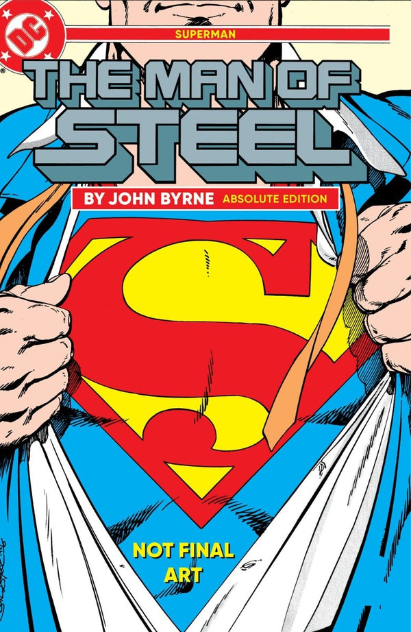 Superman: The Man Of Steel By John Byrne: Absolute Edition HC *PRE - ORDER* - Walt's Comic Shop