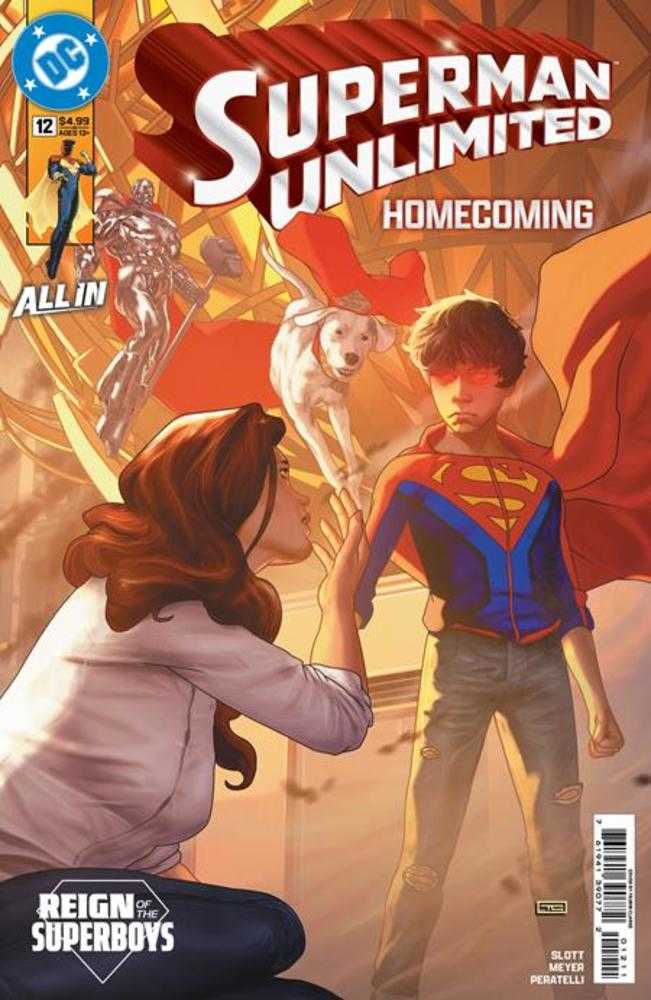 Superman Unlimited 12 Cover A Taurin Clarke (The Reign Of The Superboys) - Walt's Comic Shop