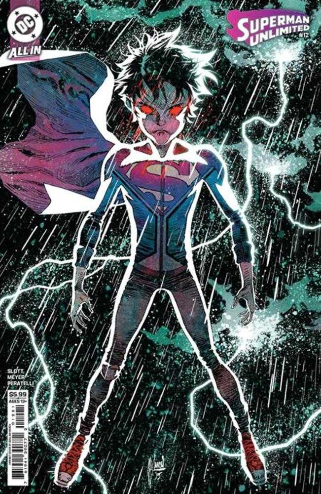 Superman Unlimited 12 Cover B Guillem March Card Stock Variant (The Reign Of The Superboys) - Walt's Comic Shop
