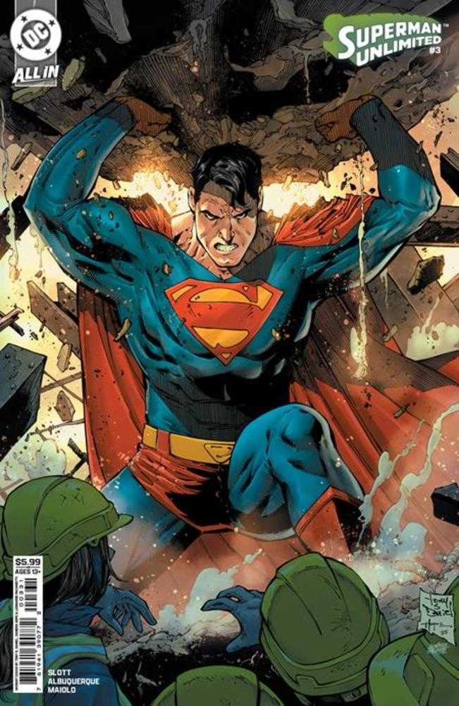 Superman Unlimited 3 Cover C Tony S Daniel Card Stock Variant - Walt's Comic Shop