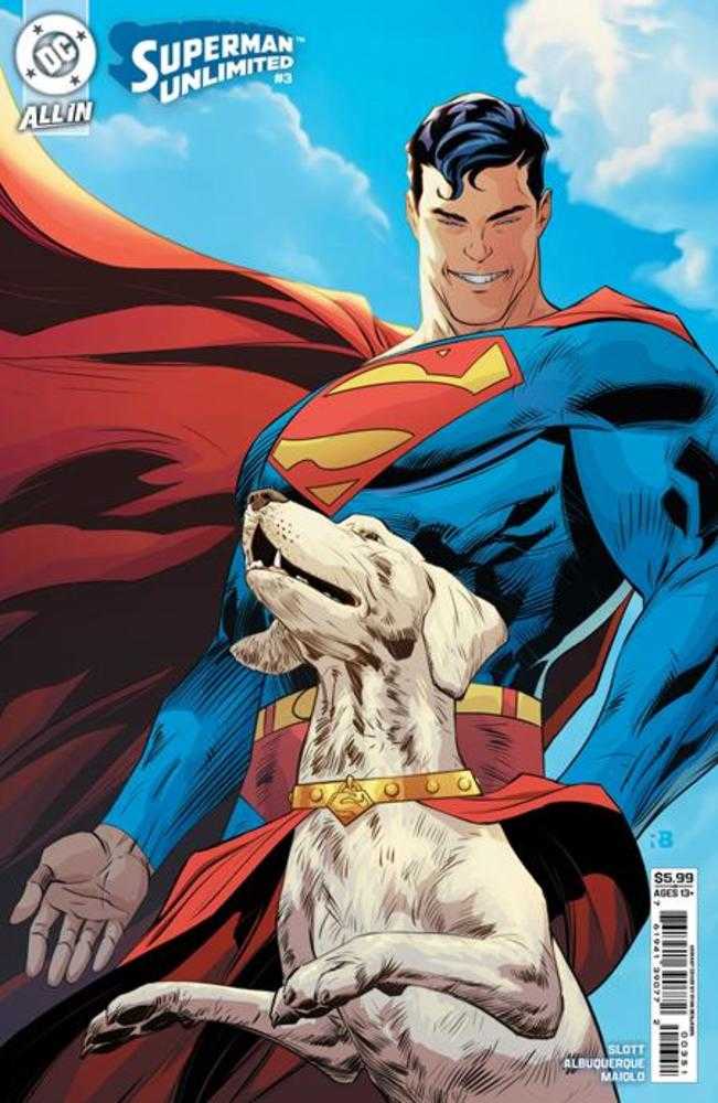 Superman Unlimited 3 Cover D Ryan Benjamin Card Stock Variant - Walt's Comic Shop