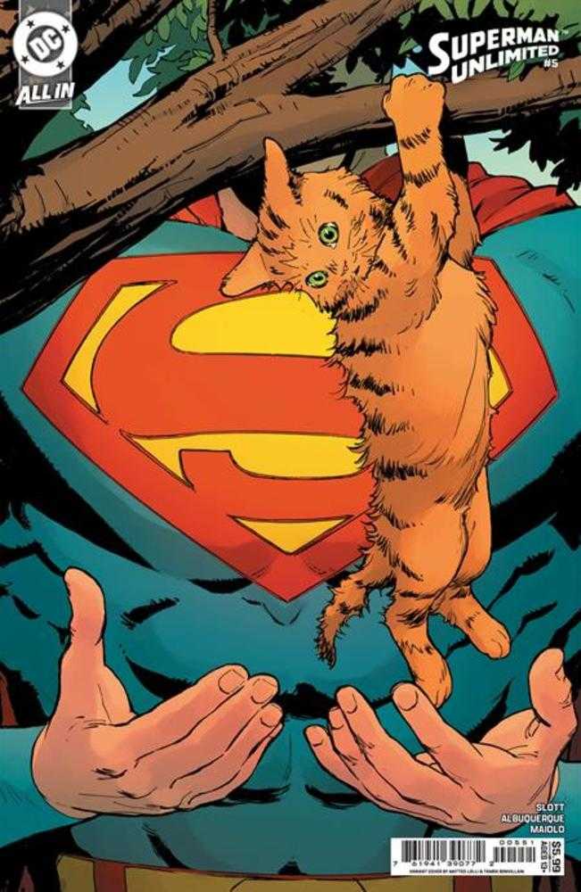 Superman Unlimited 5 Cover D Matteo Lolli Card Stock Variant - Walt's Comic Shop