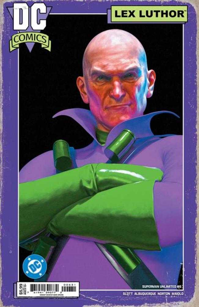 Superman Unlimited 6 Cover B Mark Spears Card Stock Variant - Walt's Comic Shop