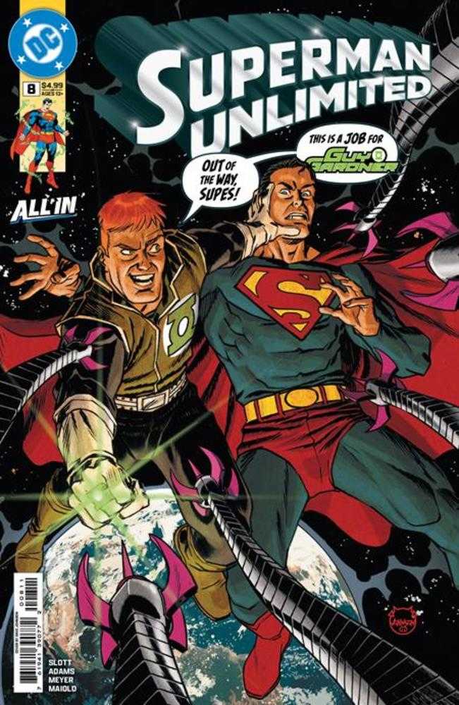 Superman Unlimited 8 Cover A Dave Johnson - Walt's Comic Shop