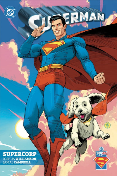 Superman Day 2026 - Superman Vol. 1: Supercorp HC (Direct Market Editi