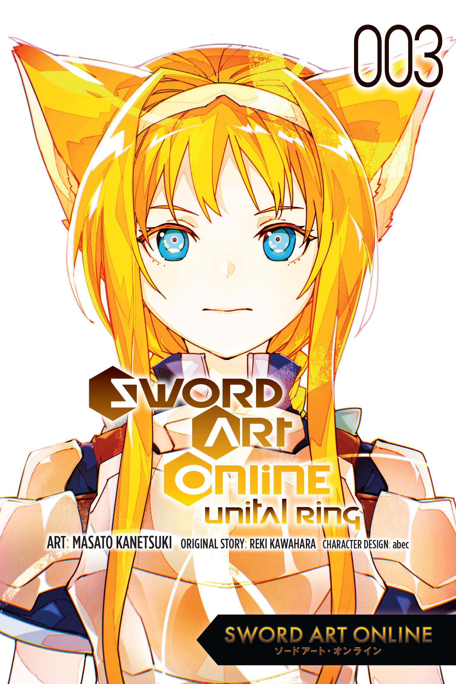 Sword Art Online Unital Ring Vol 03 *PRE-ORDER*