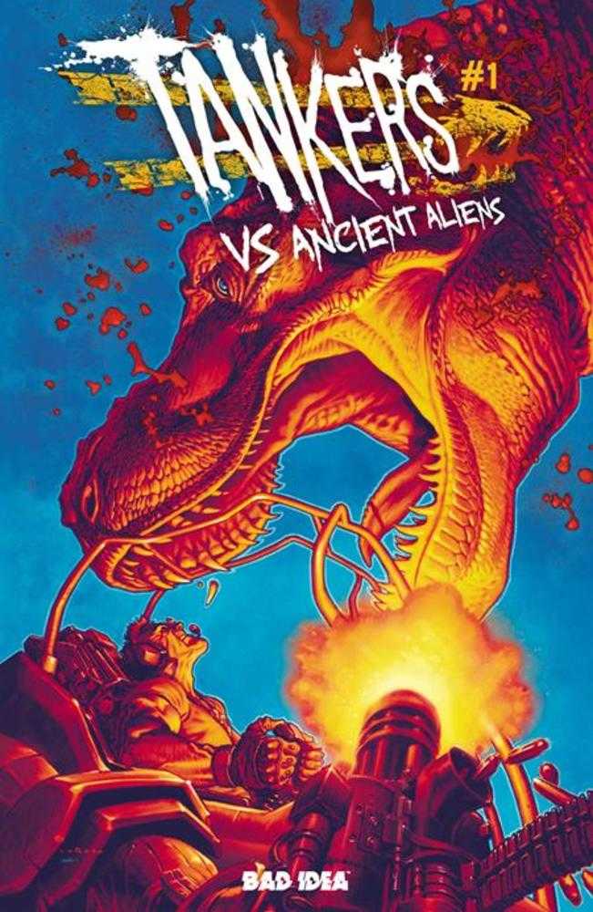 Tankers vs Ancient Aliens 1 (Of 4) Cover B Lewis Larosa Variant - Walt's Comic Shop