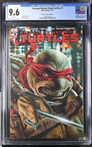 Teenage Mutant Ninja Turtles #1 Lee Bermejo 1:75 Incentive CGC 9.6 - Walt's Comic Shop