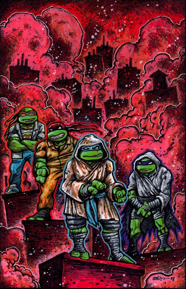 Teenage Mutant Ninja Turtles 10 1:10 Ratio Variant Ri (Eastman Full Art) - Walt's Comic Shop