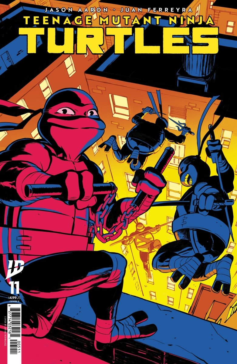 Teenage Mutant Ninja Turtles 11 Variant D (RodríGuez) - Walt's Comic Shop