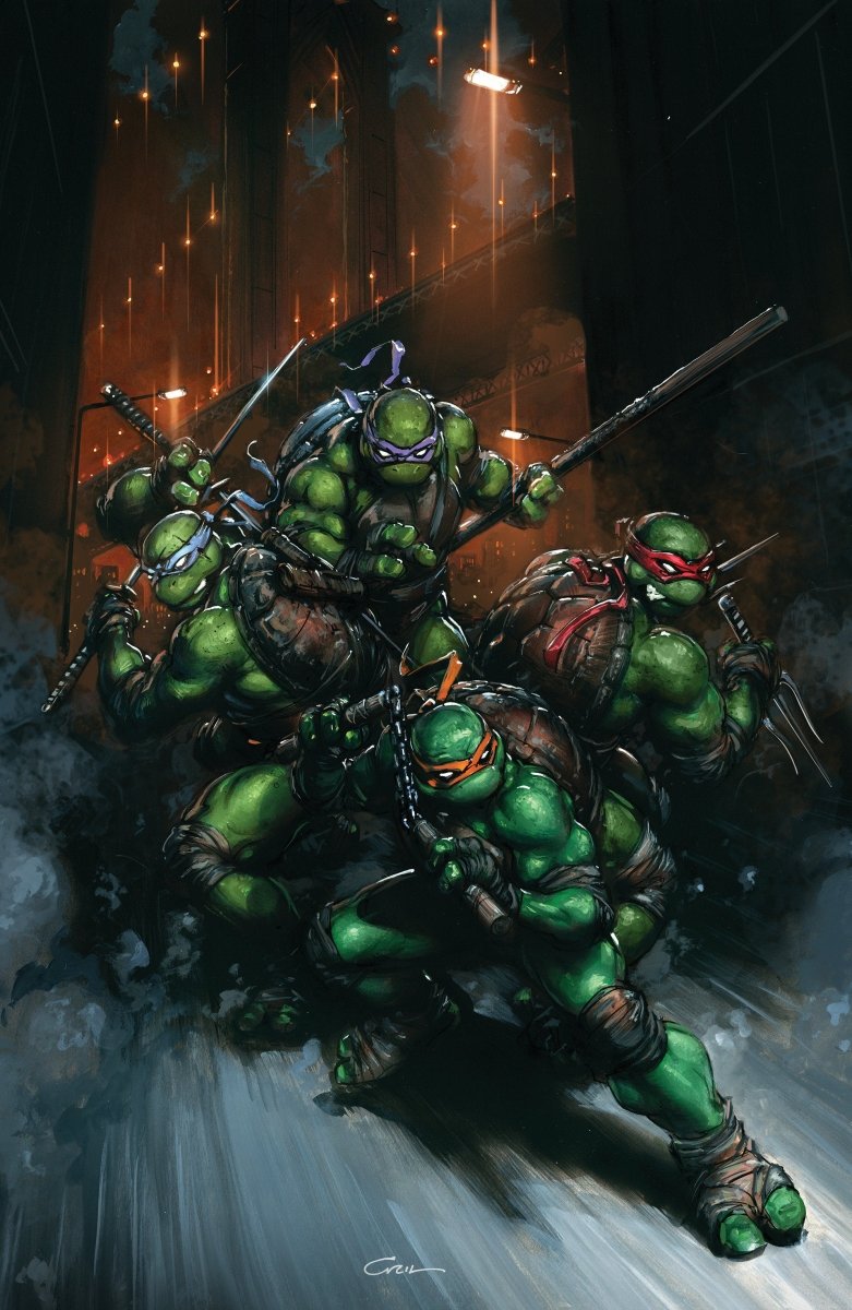 Teenage Mutant Ninja Turtles 13 1:50 Ratio Variant (Crain Full Art) - Walt's Comic Shop