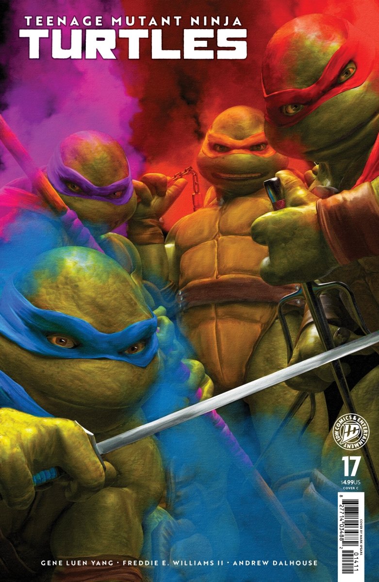 Teenage Mutant Ninja Turtles 17 Variant C (Spears) - Walt's Comic Shop