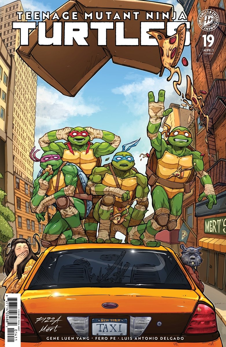 Teenage Mutant Ninja Turtles 19 Variant D (Mert) - Walt's Comic Shop