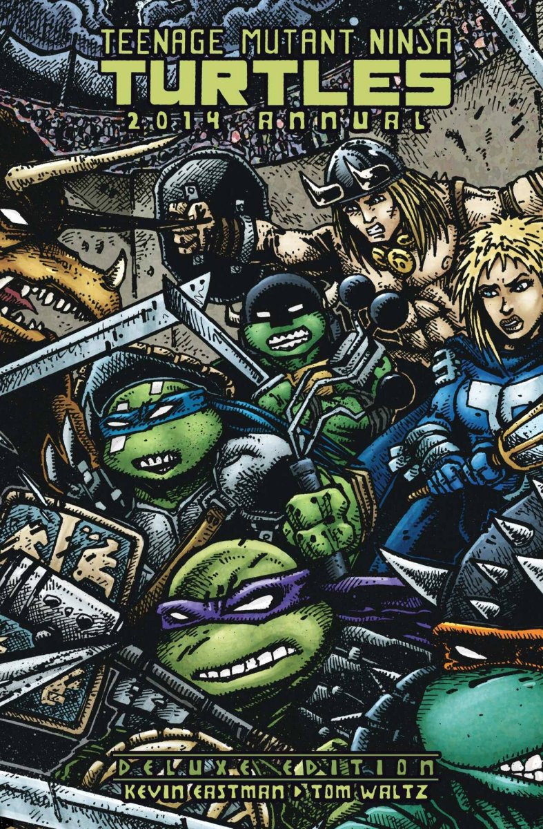 Teenage Mutant Ninja Turtles 2014 Annual Deluxe Edition HC *OOP* - Walt's Comic Shop