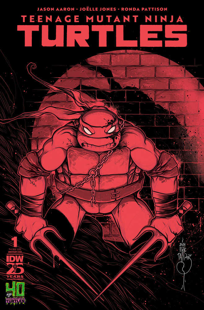 Teenage Mutant Ninja Turtles (2024) #1 Variant 40th Anniversary (Talbot) - Walt's Comic Shop