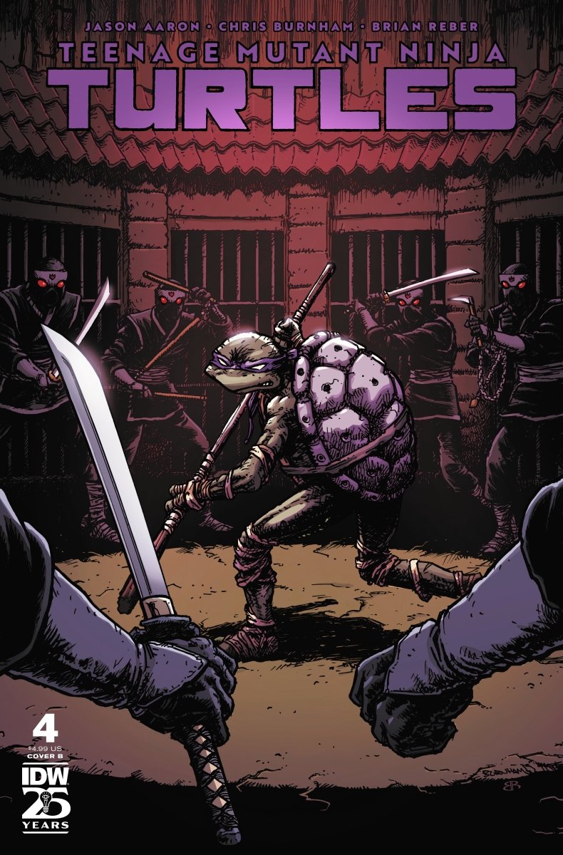 Teenage Mutant Ninja Turtles (2024) #4 Variant B (Burnham) - Walt's Comic Shop