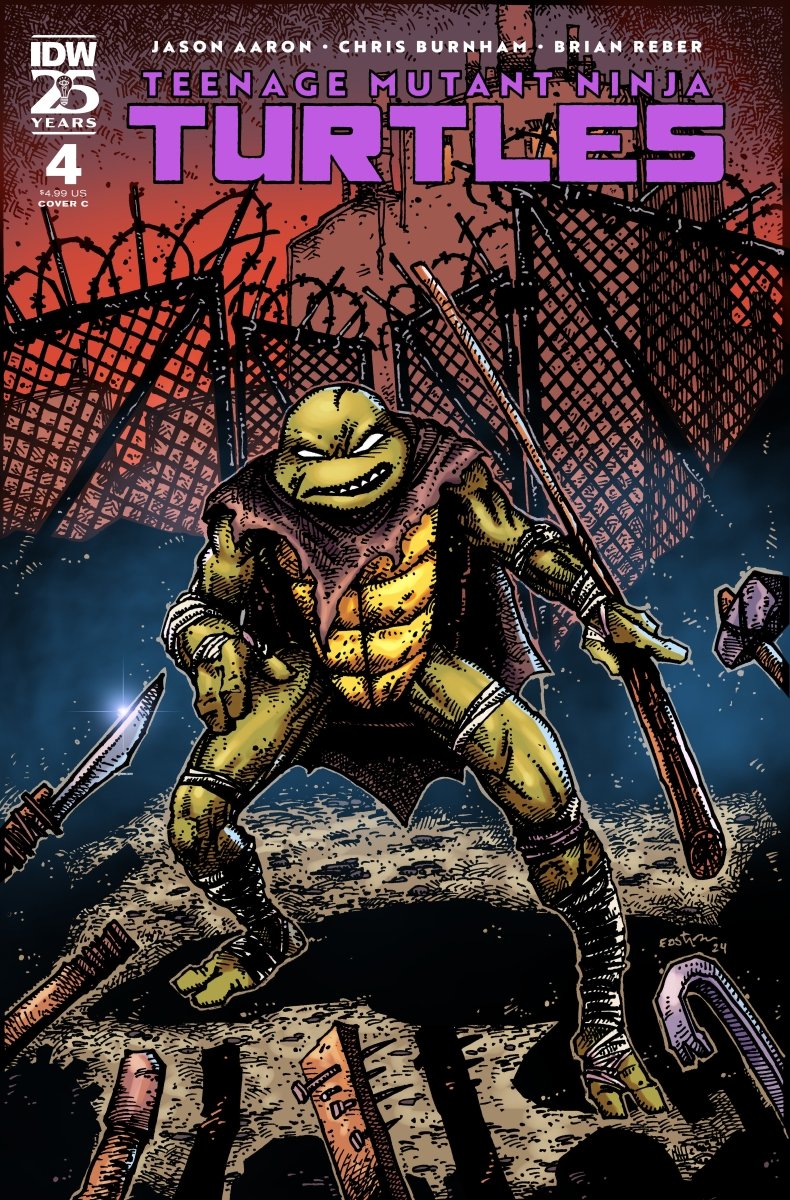 Teenage Mutant Ninja Turtles (2024) #4 Variant C (Eastman) - Walt's Comic Shop