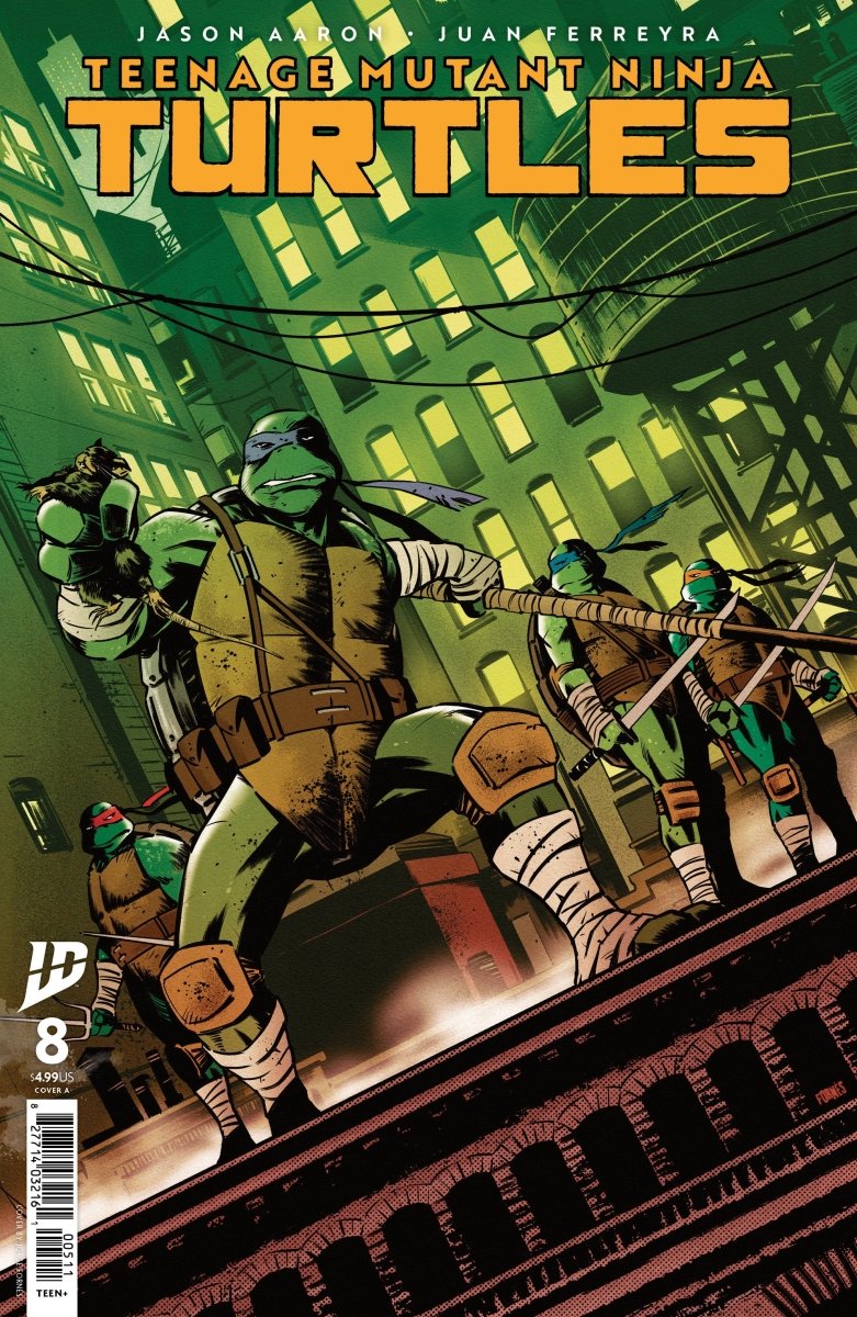 Teenage Mutant Ninja Turtles #8 Cover A (FornéS) - Walt's Comic Shop