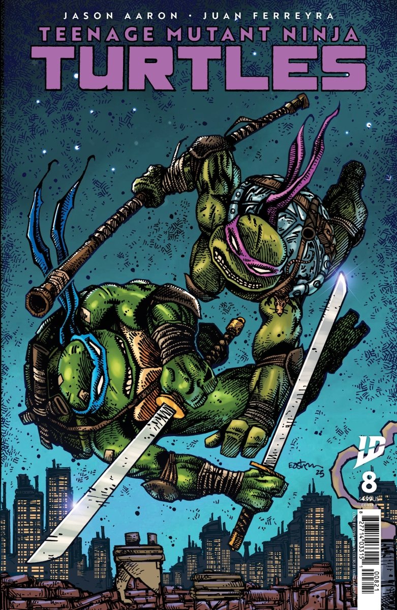 Teenage Mutant Ninja Turtles #8 Variant B (Eastman) - Walt's Comic Shop