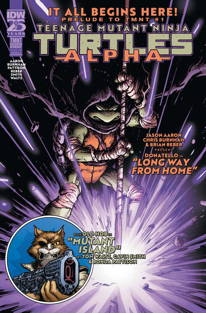 Teenage Mutant Ninja Turtles: Alpha Cover A (Burnham) - Walt's Comic Shop