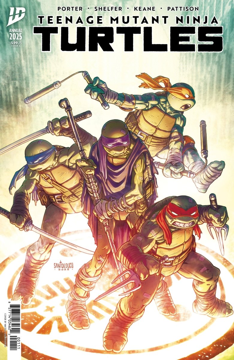 Teenage Mutant Ninja Turtles: Annual 2025 Cover A (Santolouco) - Walt's Comic Shop