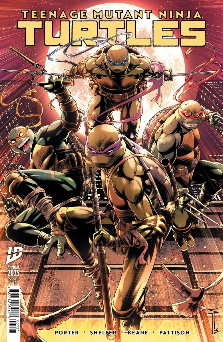 Teenage Mutant Ninja Turtles: Annual 2025 Variant B (Acuña) - Walt's Comic Shop