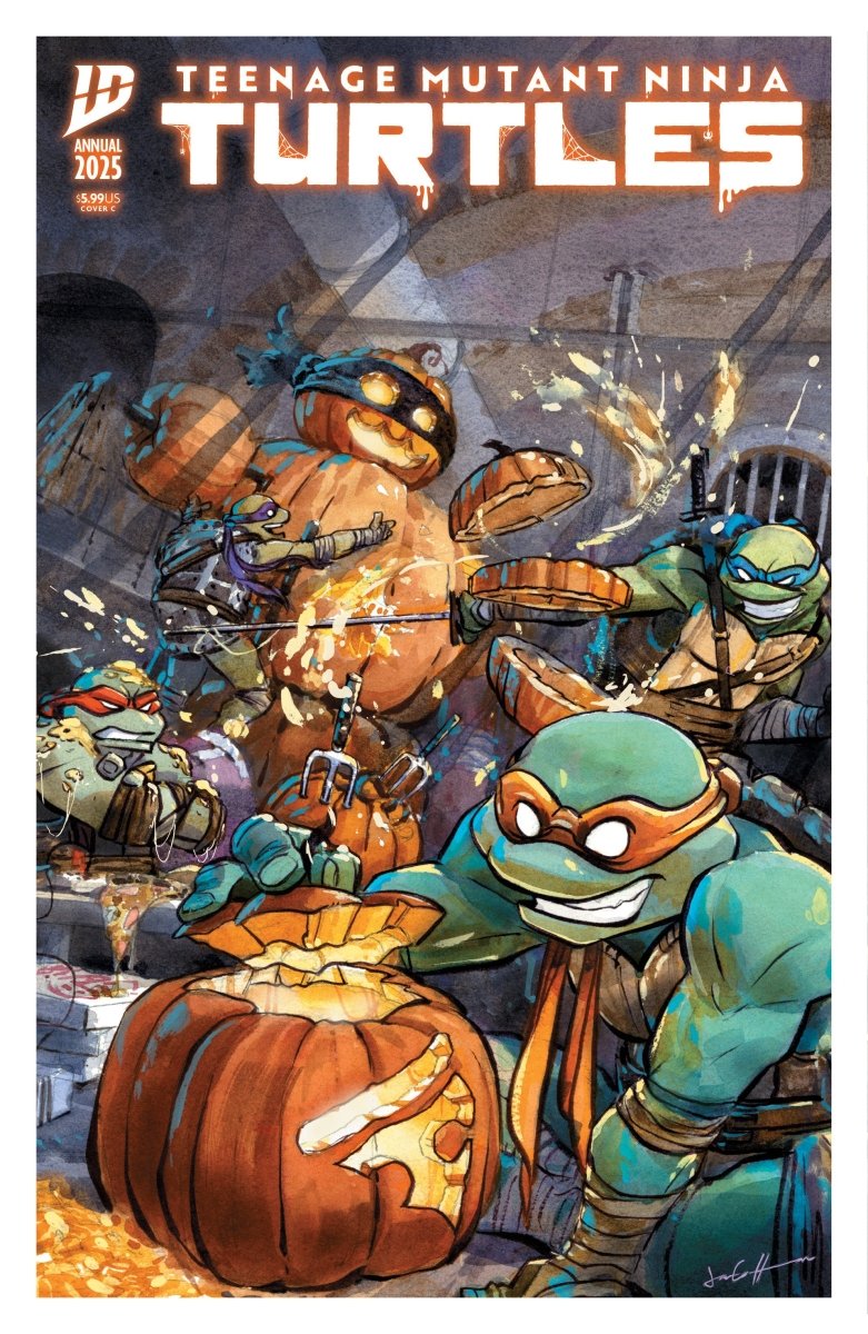 Teenage Mutant Ninja Turtles: Annual 2025 Variant C (Cullum Holiday Variant) - Walt's Comic Shop
