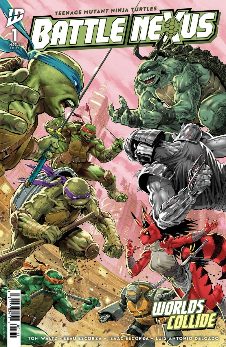 Teenage Mutant Ninja Turtles: Battle Nexus 1 Cover A (Escorza Brothers) - Walt's Comic Shop