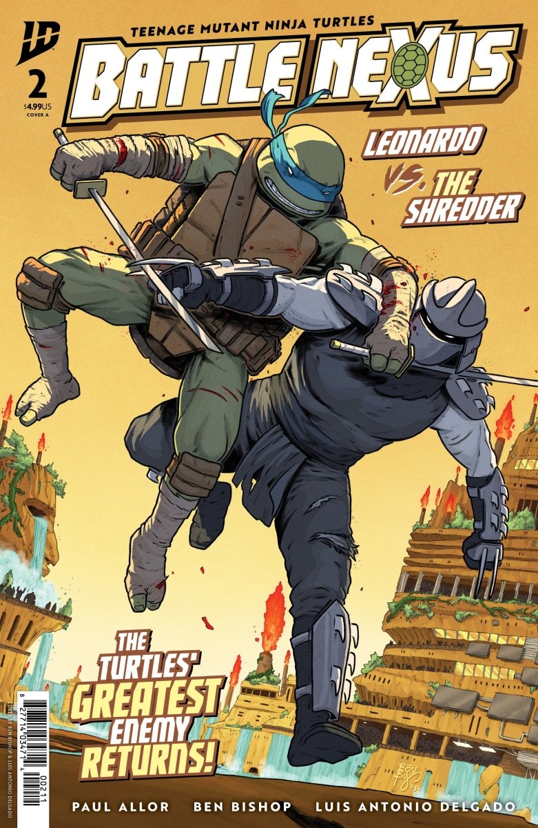 Teenage Mutant Ninja Turtles: Battle Nexus 2 Cover A (Bishop) - Walt's Comic Shop