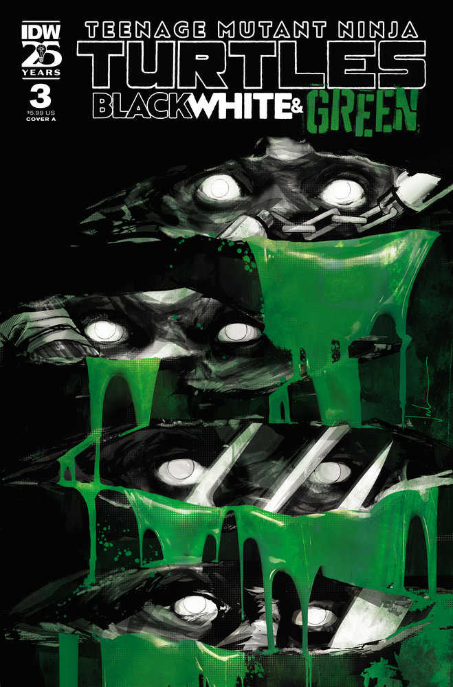 Teenage Mutant Ninja Turtles: Black, White, And Green #3 Cover A (Jock) - Walt's Comic Shop