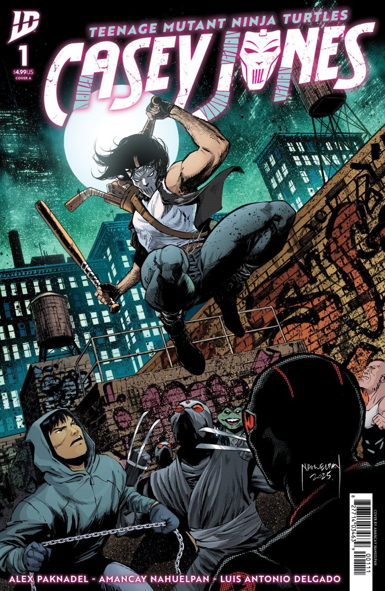 Teenage Mutant Ninja Turtles: Casey Jones 1 Cover A (Nahuelpan) - Walt's Comic Shop