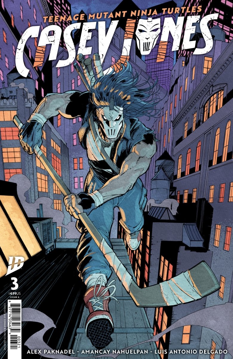 Teenage Mutant Ninja Turtles: Casey Jones 3 Variant B (Dunbar) - Walt's Comic Shop