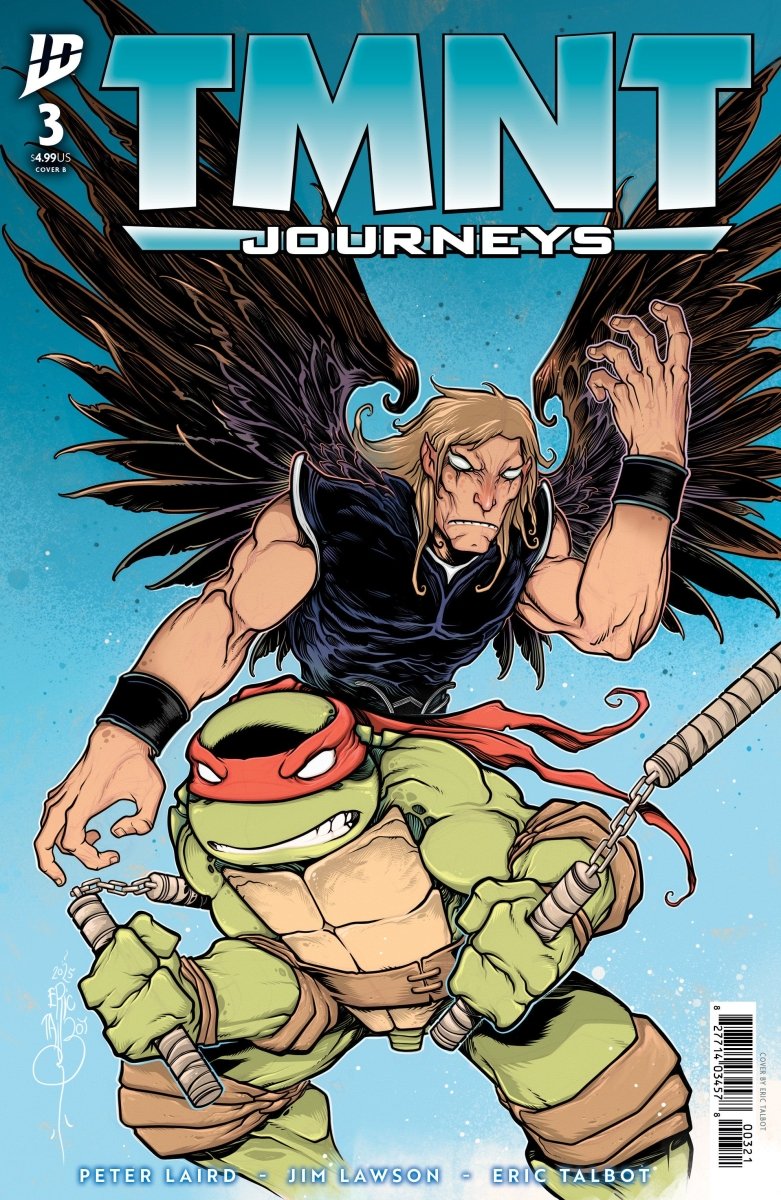 Teenage Mutant Ninja Turtles: Journeys 3 Variant B (Talbot) - Walt's Comic Shop