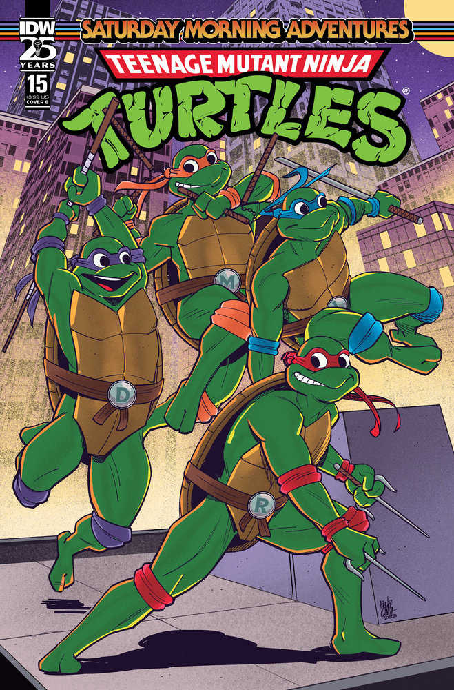 Teenage Mutant Ninja Turtles: Saturday Morning Adventures #15 Variant B (Cunha) - Walt's Comic Shop