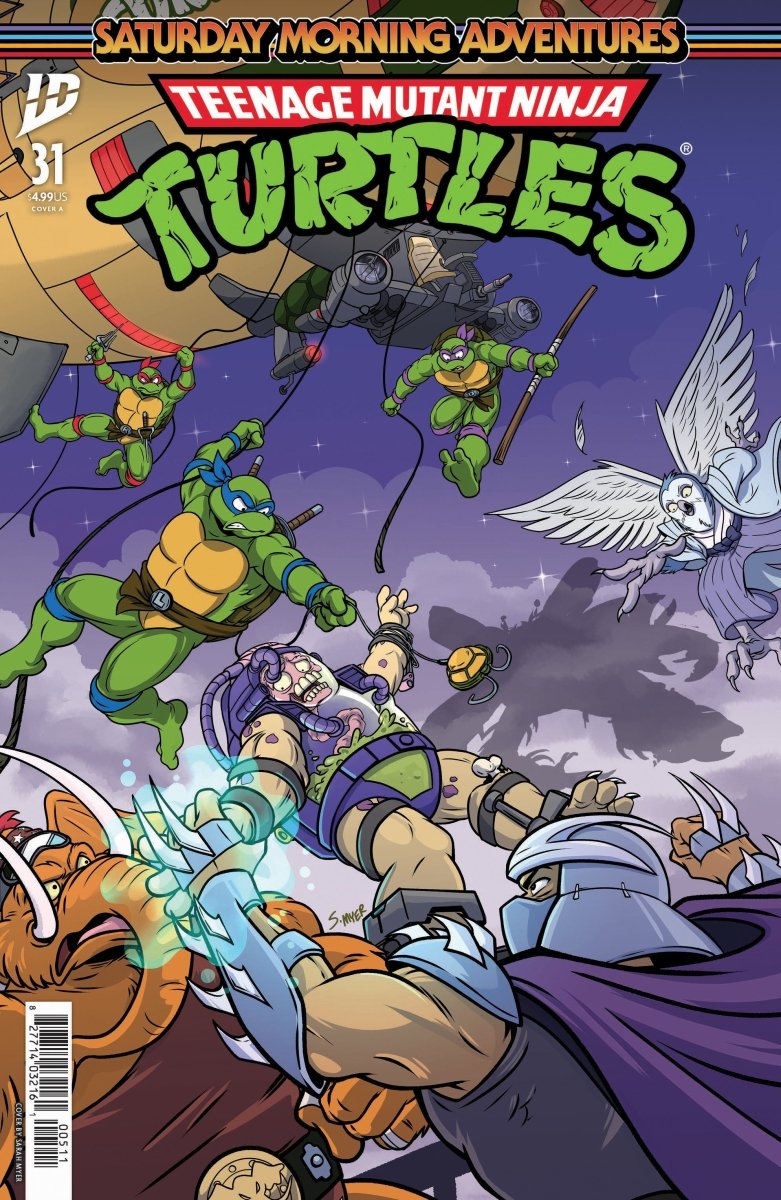 Teenage Mutant Ninja Turtles: Saturday Morning Adventures 31 Cover A (Myer) - Walt's Comic Shop