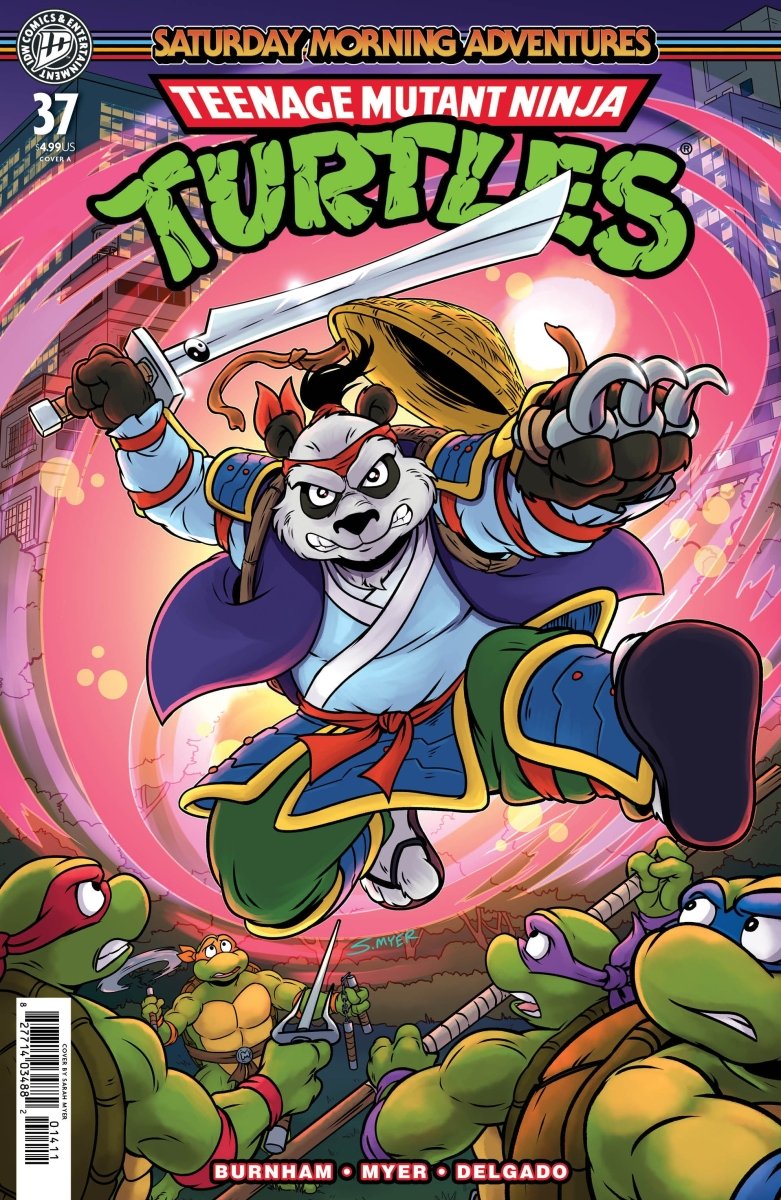 Teenage Mutant Ninja Turtles: Saturday Morning Adventures 37 Cover A (Myer) - Walt's Comic Shop