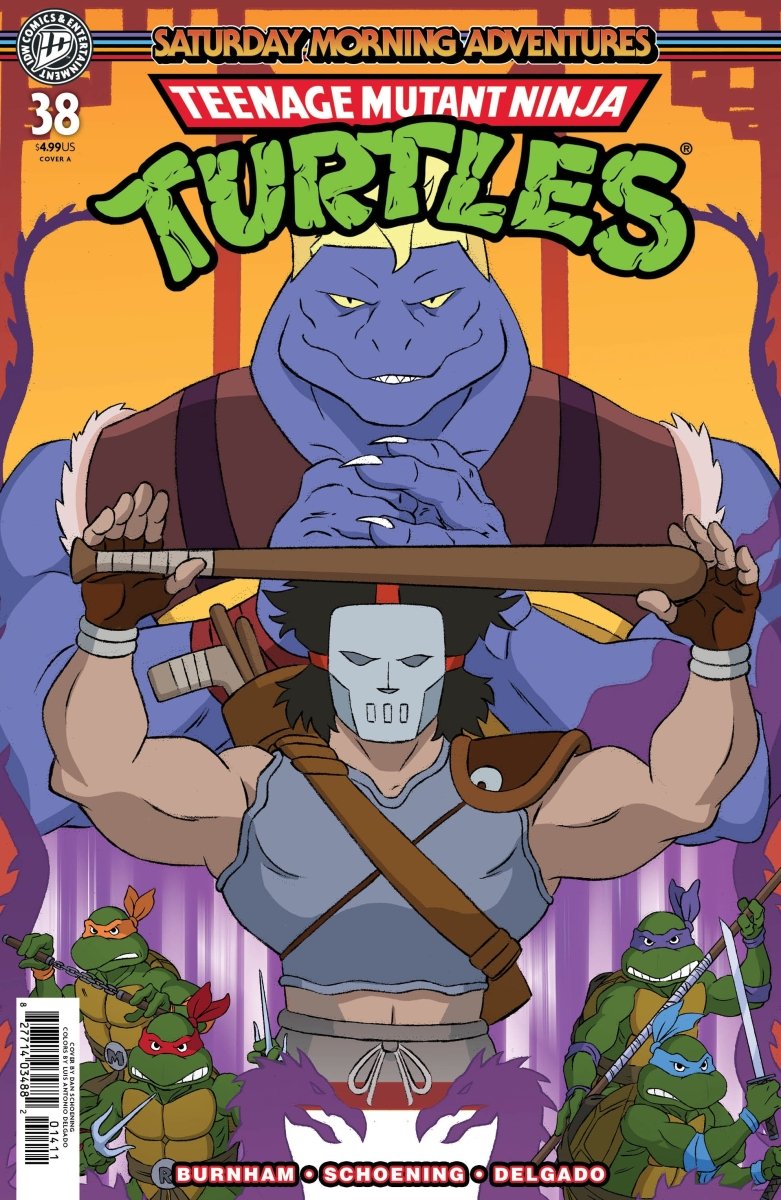 Teenage Mutant Ninja Turtles: Saturday Morning Adventures 38 Cover A (Schoening) - Walt's Comic Shop