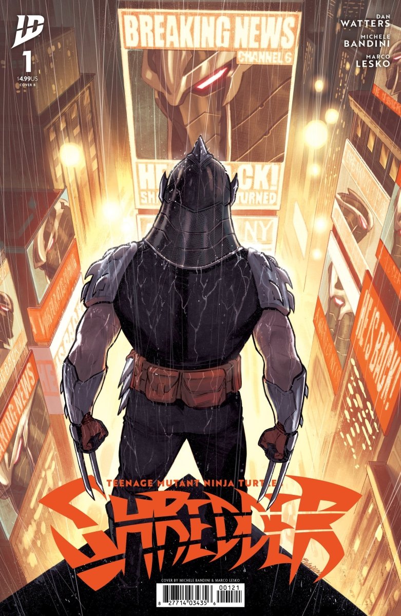Teenage Mutant Ninja Turtles: Shredder 1 Variant B (Bandini) - Walt's Comic Shop