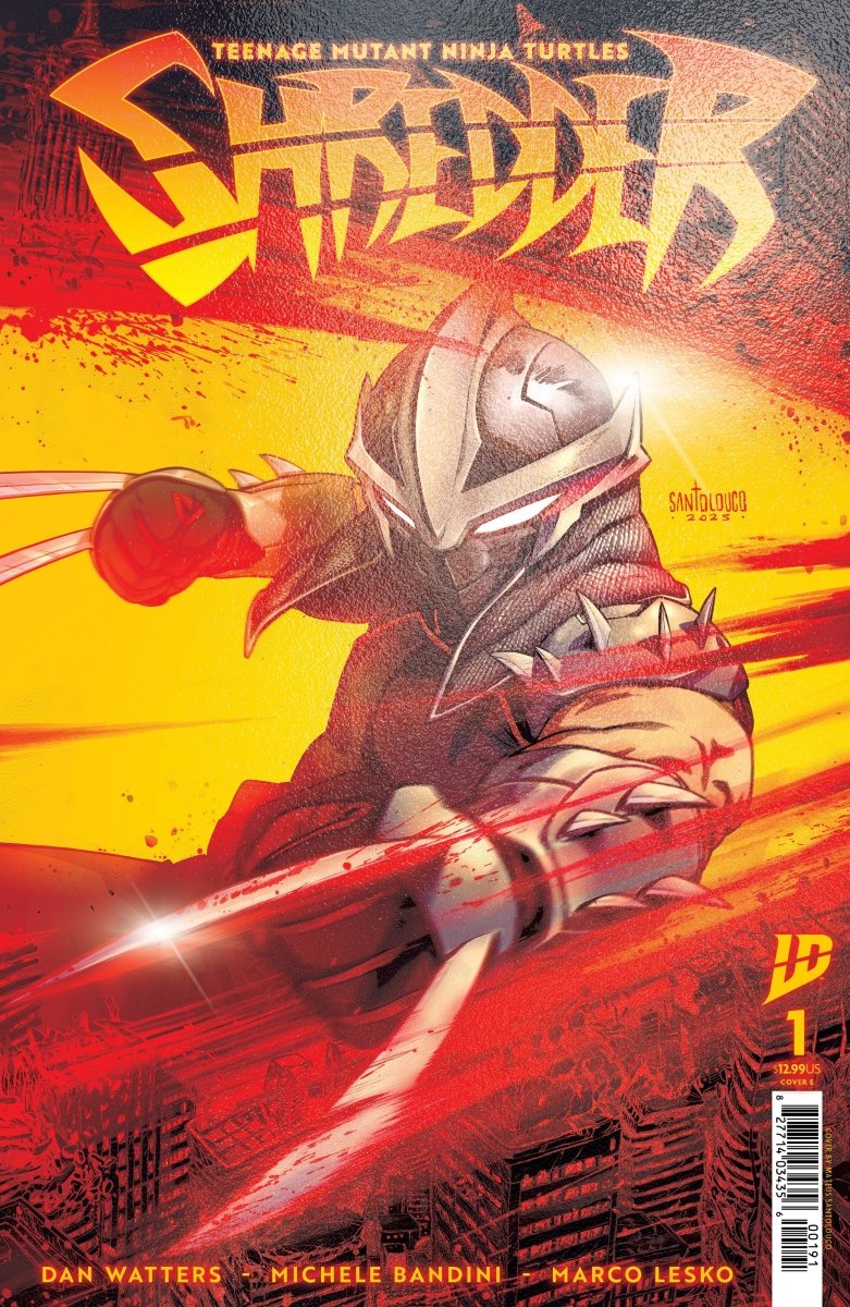 Teenage Mutant Ninja Turtles: Shredder 1 Variant E Foil (Santolouco) - Walt's Comic Shop