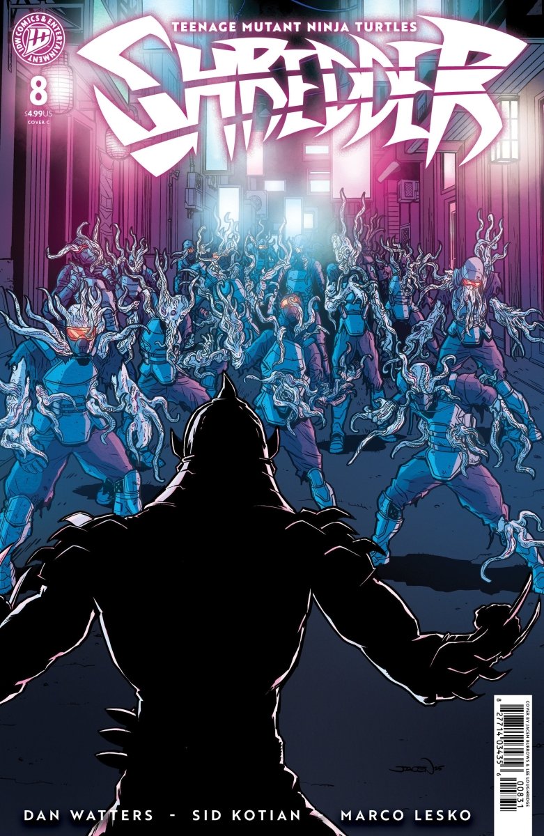 Teenage Mutant Ninja Turtles: Shredder 8 Variant C (Burrows) - Walt's Comic Shop
