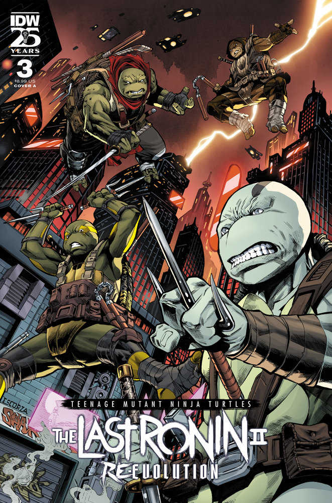 Teenage Mutant Ninja Turtles The Last Ronin II Re Evolution #3 Cover A Escorzas (Mature) - Walt's Comic Shop