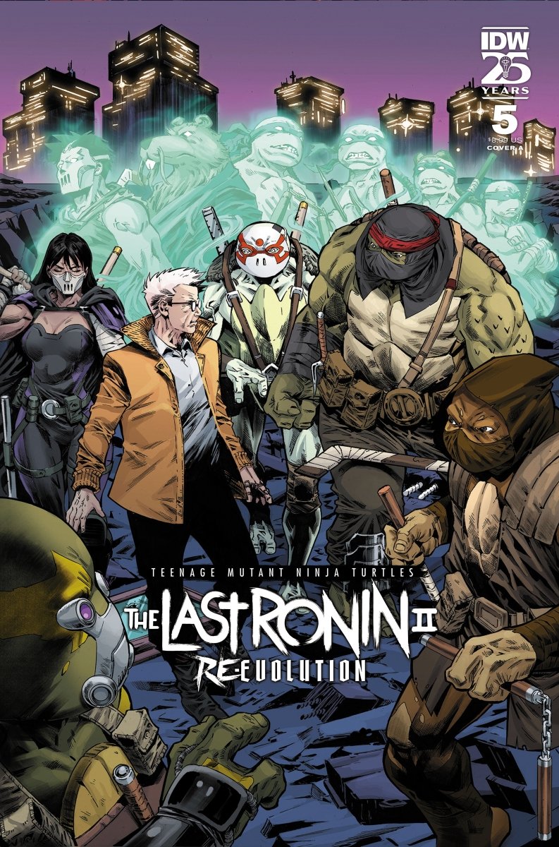 Teenage Mutant Ninja Turtles The Last Ronin II Re Evolution #5 Cover A Escorzas (Mature) - Walt's Comic Shop