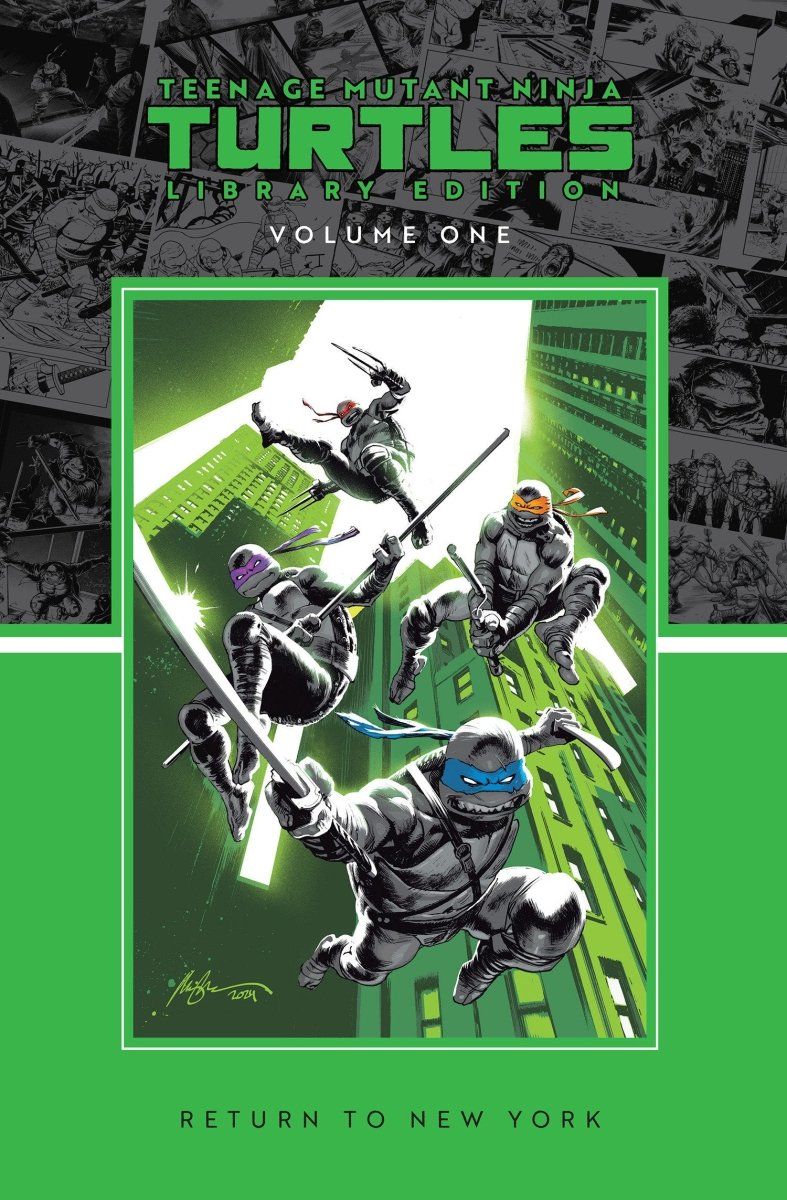Teenage Mutant Ninja Turtles, Vol. 1: Return To New York Library Edition HC *PRE - ORDER* - Walt's Comic Shop