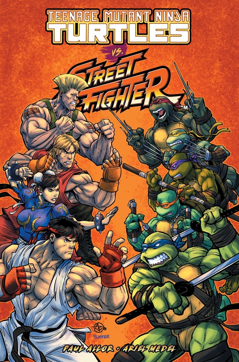 Teenage Mutant Ninja Turtles Vs. Street Fighter TP - Walt's Comic Shop