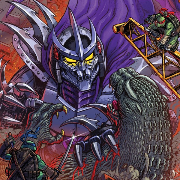Teenage Mutant Ninja Turtles X Godzilla #5 1:25 Ratio Variant (Frank F