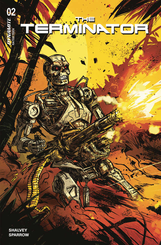 Terminator #2 Cover D Cousens - Walt's Comic Shop