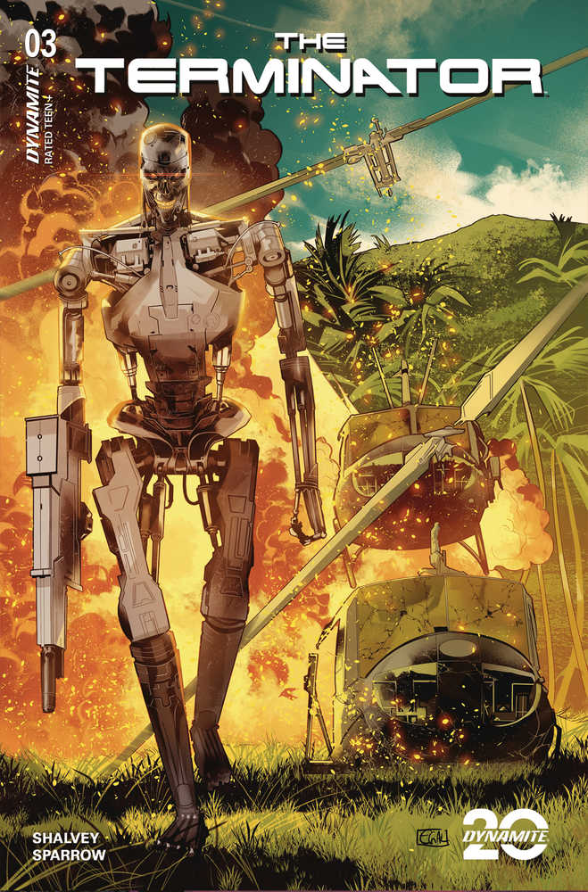 Terminator #3 Cover B Galmon - Walt's Comic Shop