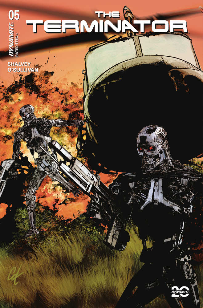Terminator #5 Cover H 10 Copy Variant Edition Staggs Foil - Walt's Comic Shop